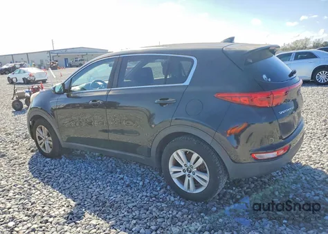 2017 Kia Sportage Lx z USA, uszkodzony, nr VIN KNDPM3AC6H7038557